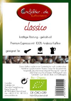 Kaffeer&ouml;sterei Crefelder classico - BIO