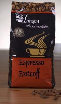 Langen Kaffee Espresso Entcoff