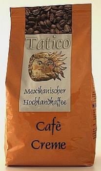 Langen Kaffee TATICO Mexiko Cafe Creme - Röstung TransFair+BIO