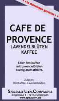 SpezCom Lavendel-Kaffee Café de Provence
