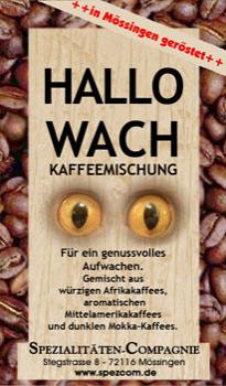 SpezCom HALLO WACH Hochlandkaffeemischung