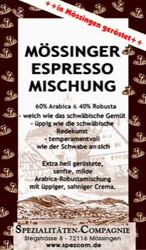 SpezCom Mössinger Espresso