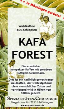 SpezCom Äthiopien KAFA Forest Wildkaffee