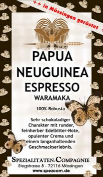 SpezCom Espresso Papua Neuguinea WARAMAKA