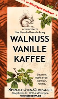 SpezCom Walnuß-Vanille Kaffee