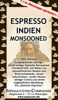 SpezCom Espresso Indien monsooned