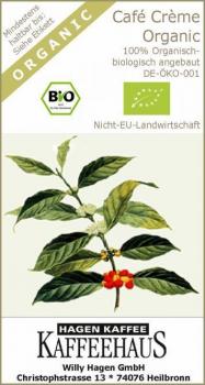 Hagenkaffee Caf&eacute; Cr&egrave;me Organic