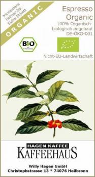 Hagenkaffee Espresso Organic